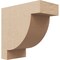 Ekena Millwork 4"W x 8"D x 8"H Classic Alpine Rough Cedar Woodgrain TimberThane Corbel, Primed Tan CORUR04X08X08ALPRCPR - alternate 1